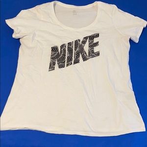 White Nike T-shirt